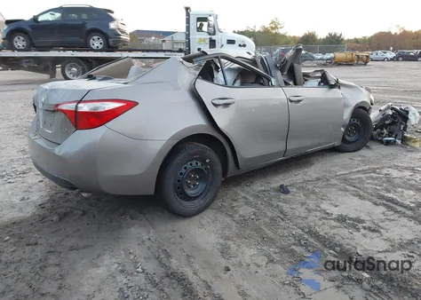 2015 Toyota Corolla Le from USA, damaged, VIN 2T1BURHEXFC289307